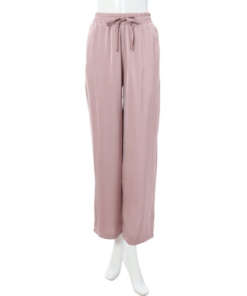 fifth（フィフス）の「サテンイージーパンツ（その他パンツ・レディース・ベージュ/スモークピンク/ブルー・MEDIUM）」の15枚目の写真