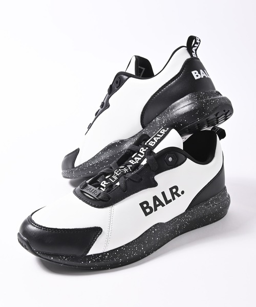 BALR ボーラー スニーカー　ブラック×ホワイト　試着のみ BALR ボーラー スニーカー ブラック×ホワイト 試着のみ