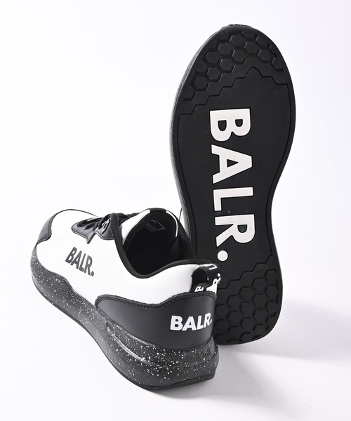 BALR ボーラー スニーカー　ブラック×ホワイト　試着のみ ボーラー BALR. London Classic Sneaker （Black/White