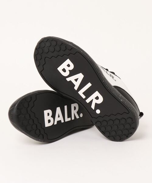 BALR ボーラー スニーカー　ブラック×ホワイト　試着のみ BALR ボーラー スニーカー ブラック×ホワイト 試着のみ - メルカリ
