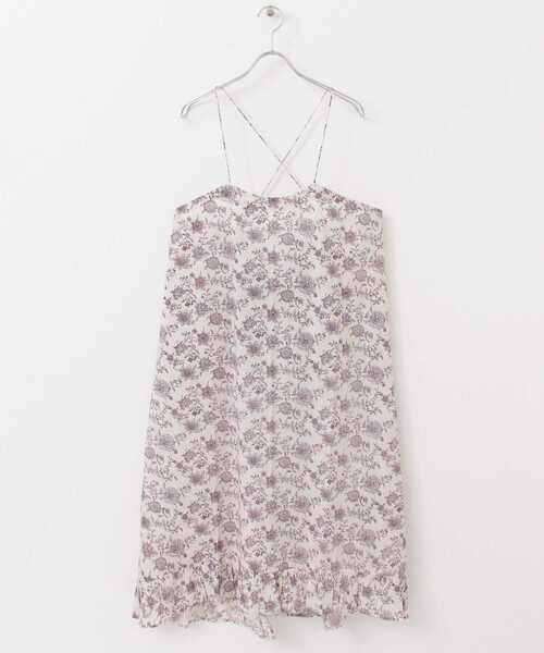 siiwa（シーワ）の「siiwa　インドプリントエプロンスカート（ワンピース・レディース・オフホワイト/ブルー・ONE）」の11枚目の写真