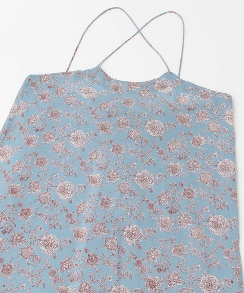 siiwa（シーワ）の「siiwa　インドプリントエプロンスカート（ワンピース・レディース・オフホワイト/ブルー・ONE）」の9枚目の写真