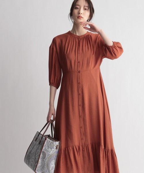 セール シアーティアードワンピース9315 ワンピース Andemiu アンデミュウ のファッション通販 Zozotown