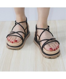 Realta | Realta(レアルタ) 厚底クロスライン サンダル(サンダル)