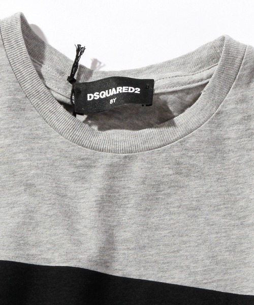 DSQUARED2(ディースクエアード)の「DSQUARED2(ディースクエアード)Kids & Junior カットソーTシャツ(Tシャツ/カットソー・キッズ・グレー・10YEAR/8YEAR/14Y/16Y/12YEAR/6YEAR)」の3枚目の写真
