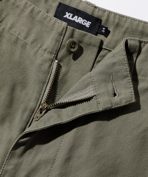 XLARGE（エクストララージ）の「CARGO PANTS（カーゴパンツ・メンズ・ブラック/オリーブ・32inch/30inch/34inch/36inch）」の3枚目の写真