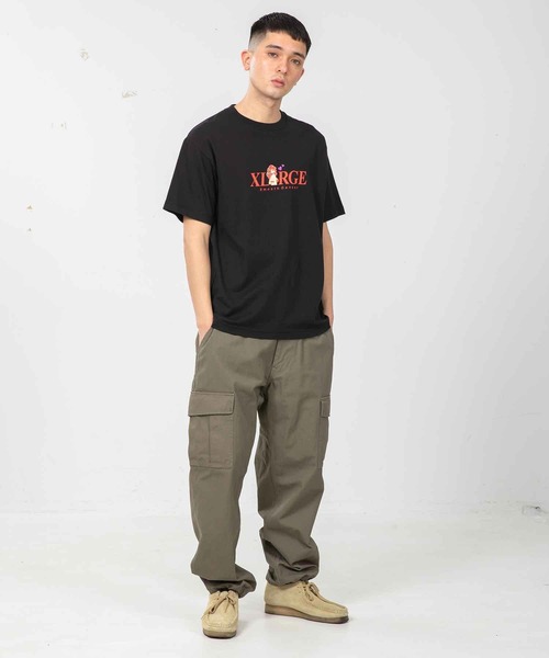XLARGE（エクストララージ）の「CARGO PANTS（カーゴパンツ・メンズ・ブラック/オリーブ・32inch/30inch/34inch/36inch）」の4枚目の写真