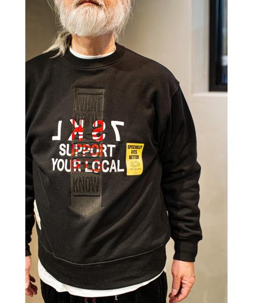 Texta8000 スウェット スウェット With With Seveskig セヴシグ スウェットシャツウィズテキスタ8000 Sweatshirts トップス Seveskig セヴシグ のファッション