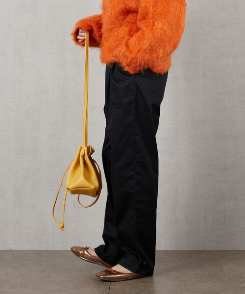 FREAK'S STORE（フリークスストア）の「▽【WEB限定】スケーターパンツ（スラックス・レディース・ナチュラル/ブラック/ベージュ/オリーブ/ブルー・SMALL/MEDIUM）」の2枚目の写真