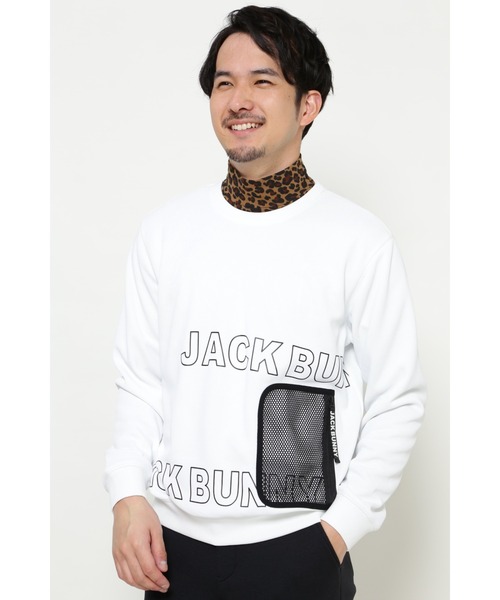 【Jack Bunny!!】カノコ ダンボール 裏天竺 クルーネック プルオーバー