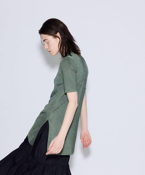 UNITED TOKYO(ユナイテッドトウキョウ)の「KASURIジップニット(ニット/セーター・レディース・ブラウン/グリーン・FREE)」の16枚目の写真