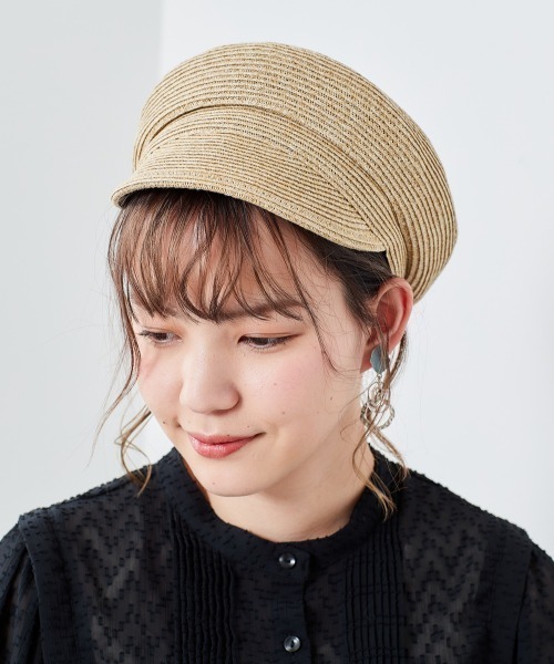 cepo（セポ）の「ブレードキャスケット（キャスケット・レディース・ブラック/ベージュ・FREE）」の7枚目の写真