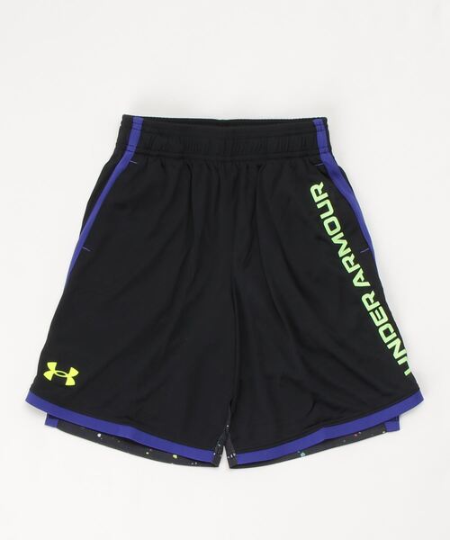 UNDER ARMOUR(アンダーアーマー)の「UAスタント 3.0 プリント ショーツ(トレーニング/KIDS)(その他パンツ・キッズ・レッド/ブラック×レッド/インディゴブルー・150cm/160cm/140cm/130cm)」の3枚目の写真