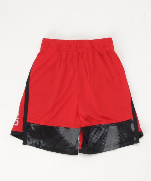 UNDER ARMOUR(アンダーアーマー)の「UAスタント 3.0 プリント ショーツ(トレーニング/KIDS)(その他パンツ・キッズ・レッド/ブラック×レッド/インディゴブルー・150cm/160cm/140cm/130cm)」の4枚目の写真