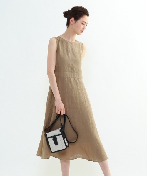 値段 通販 セール S 洗える ラミー フィット フレアワンピース ワンピース Indivi インディヴィ のファッション 格安価格 Dev Myvalleynews Com