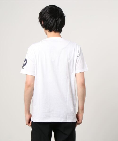 MARUKAWA(マルカワ)の「ミリタリー US.AIR FORCE プリント 半袖Tシャツ(Tシャツ/カットソー・メンズ・ホワイト系その他/ブラック系その他/杢グレー/ホワイト系その他2/ブルー系その他/ブルー系その他2/ブルー系その他3/ブルー系その他4・LL/M/L)」の10枚目の写真