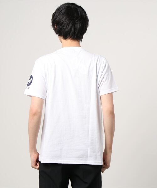 MARUKAWA(マルカワ)の「ミリタリー US.AIR FORCE プリント 半袖Tシャツ(Tシャツ/カットソー・メンズ・ホワイト系その他/ブラック系その他/杢グレー/ホワイト系その他2/ブルー系その他/ブルー系その他2/ブルー系その他3/ブルー系その他4・LL/M/L)」の11枚目の写真