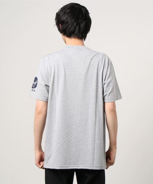 MARUKAWA(マルカワ)の「ミリタリー US.AIR FORCE プリント 半袖Tシャツ(Tシャツ/カットソー・メンズ・ホワイト系その他/ブラック系その他/杢グレー/ホワイト系その他2/ブルー系その他/ブルー系その他2/ブルー系その他3/ブルー系その他4・LL/M/L)」の13枚目の写真