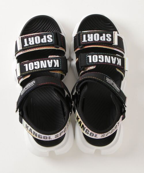 KANGOL SPORT（カンゴールスポーツ）の「KANGOL SPORT　KJS5226（サンダル・キッズ・ホワイト/ブラック・23.0cm/22.0cm/19.0cm/20.0cm/21.0cm）」の6枚目の写真