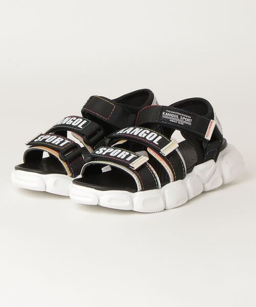 KANGOL SPORT（カンゴールスポーツ）の「KANGOL SPORT　KJS5226（サンダル・キッズ・ホワイト/ブラック・23.0cm/22.0cm/19.0cm/20.0cm/21.0cm）」の7枚目の写真