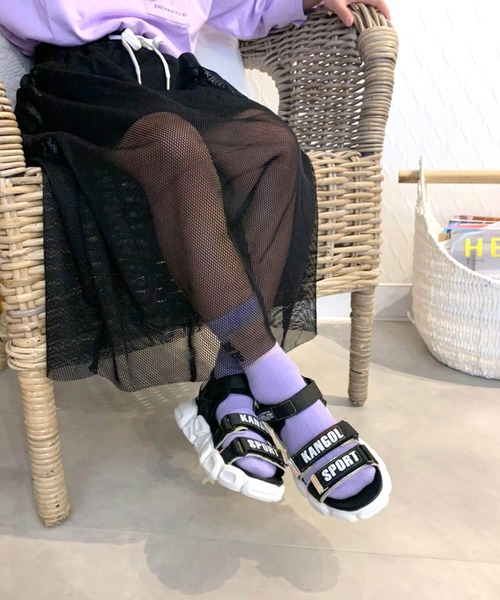 KANGOL SPORT（カンゴールスポーツ）の「KANGOL SPORT　KJS5226（サンダル・キッズ・ホワイト/ブラック・23.0cm/22.0cm/19.0cm/20.0cm/21.0cm）」の8枚目の写真