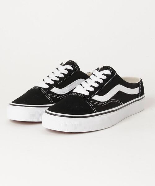 VANS(バンズ)の「VANS ヴァンズ OLD SKOOL MULE VN0A3MUS6BT BLACK/T.WHITE(サンダル・メンズ・ブラック・11/11h/12/10/10h/4h/5/8/9h/6/8h/4/7h/6h/9/5h/7)」の2枚目の写真