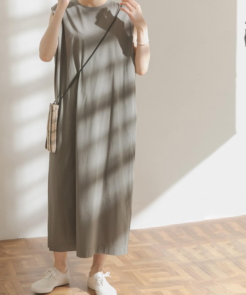 FORK&SPOON（フォークアンドスプーン）の「FORK&SPOON　ショルダータックワンピース（ワンピース・レディース・オフホワイト/カーキ/ブラック・ONE）」の21枚目の写真