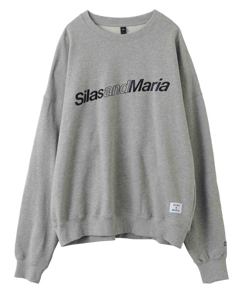 SILAS（サイラス）の「DIAGONAL SWEAT TOP（スウェット・メンズ・ブラック/グレー/オリーブ/ネイビー・MEDIUM/LARGE/X-LARGE）」の11枚目の写真