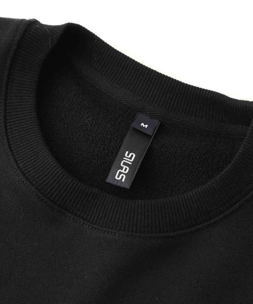 SILAS（サイラス）の「DIAGONAL SWEAT TOP（スウェット・メンズ・ブラック/グレー/オリーブ/ネイビー・MEDIUM/LARGE/X-LARGE）」の14枚目の写真