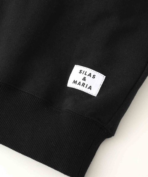 SILAS（サイラス）の「DIAGONAL SWEAT TOP（スウェット・メンズ・ブラック/グレー/オリーブ/ネイビー・MEDIUM/LARGE/X-LARGE）」の16枚目の写真