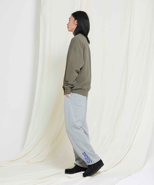 SILAS（サイラス）の「DIAGONAL SWEAT TOP（スウェット・メンズ・ブラック/グレー/オリーブ/ネイビー・MEDIUM/LARGE/X-LARGE）」の20枚目の写真