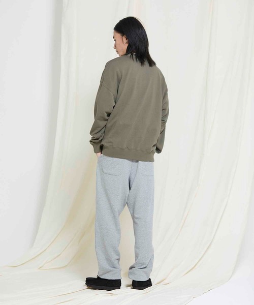 SILAS（サイラス）の「DIAGONAL SWEAT TOP（スウェット・メンズ・ブラック/グレー/オリーブ/ネイビー・MEDIUM/LARGE/X-LARGE）」の21枚目の写真