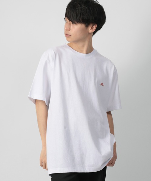 KELTY(ケルティ)の「【KELTY/ケルティー】ワンポイント ワッペン半袖Tシャツ(Tシャツ/カットソー・メンズ・ブラック/ライトパープル/ホワイト/ベージュ・M/L/XL)」の19枚目の写真