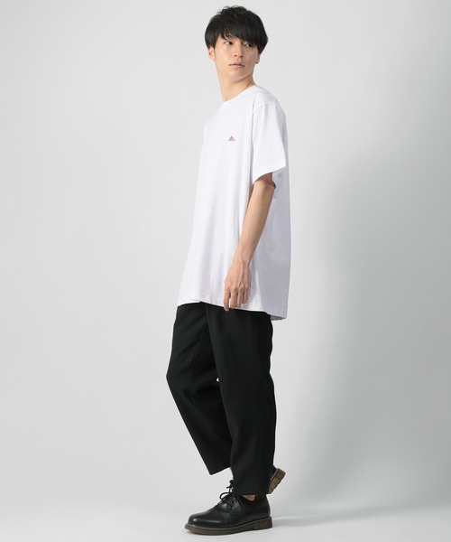 KELTY(ケルティ)の「【KELTY/ケルティー】ワンポイント ワッペン半袖Tシャツ(Tシャツ/カットソー・メンズ・ブラック/ライトパープル/ホワイト/ベージュ・M/L/XL)」の6枚目の写真