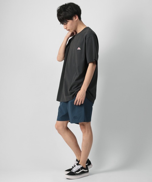KELTY(ケルティ)の「【KELTY/ケルティー】ワンポイント ワッペン半袖Tシャツ(Tシャツ/カットソー・メンズ・ブラック/ライトパープル/ホワイト/ベージュ・M/L/XL)」の7枚目の写真