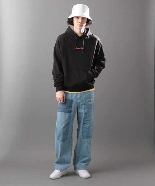 AVIREX（アヴィレックス）の「ピンナップガール プルオーバー パーカー /PIN UP GIRL PULLOVER PARKA / アヴィレックス / AVIREX（パーカー・メンズ・ホワイト/ブラック/ブルーグレー/ベージュ・MEDIUM/LARGE/X-LARGE/XX-LARGE）」の5枚目の写真