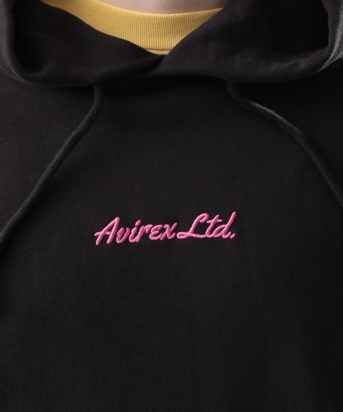 AVIREX（アヴィレックス）の「ピンナップガール プルオーバー パーカー /PIN UP GIRL PULLOVER PARKA / アヴィレックス / AVIREX（パーカー・メンズ・ホワイト/ブラック/ブルーグレー/ベージュ・MEDIUM/LARGE/X-LARGE/XX-LARGE）」の9枚目の写真
