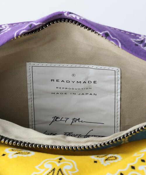 UNITED ARROWS & SONS(ユナイテッドアローズアンドサンズ)の「READYMADE(レディメイド)MLT BND BELT BAG■■■(ボディバッグ/ウエストポーチ・メンズ・オリーブ・FREE)」の5枚目の写真