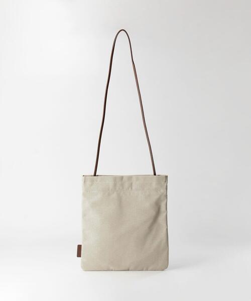 green label relaxing（グリーンレーベルリラクシング）の「＜green label relaxing＞CANETE [ショルダーバッグ] -ウォッシャブル-（ショルダーバッグ・メンズ・ベージュ/ブラック・FREE）」の5枚目の写真