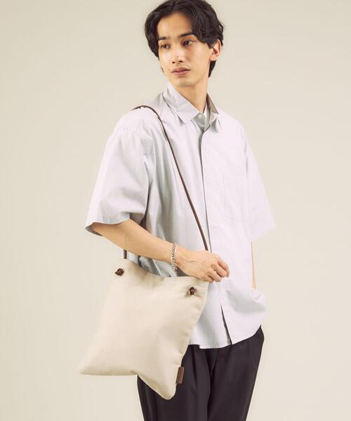 green label relaxing（グリーンレーベルリラクシング）の「＜green label relaxing＞CANETE [ショルダーバッグ] -ウォッシャブル-（ショルダーバッグ・メンズ・ベージュ/ブラック・FREE）」の19枚目の写真