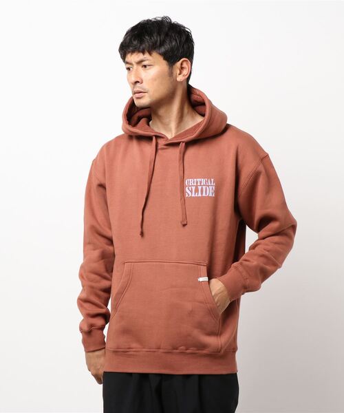 TCSS(ティーシーエスエス)の「HOODIE/Critical Slide(クリティカルスライド)TCSSプルオーバーパーカー(パーカー・メンズ・ダークオレンジ・SMALL/MEDIUM/LARGE/X-LARGE)」の4枚目の写真