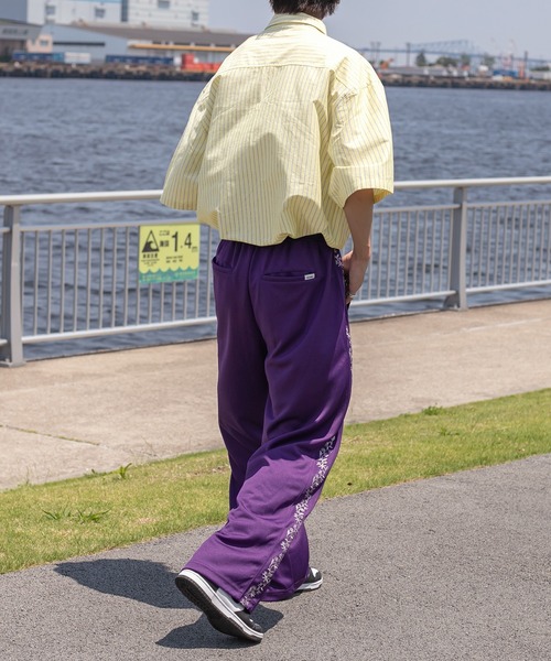 Perushu（ペルーシュ）の「サマーストライプルーズシャツ（シャツ/ブラウス・メンズ・ライトブルー/イエロー/ライトグリーン/ライトピンク・MEDIUM/LARGE）」の22枚目の写真