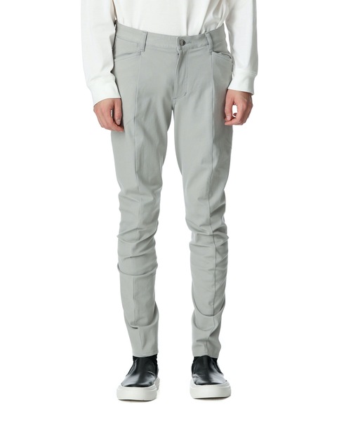 ATTACHMENT（アタッチメント）の「CO/RY STRETCH TWILL CURVE PANTS（その他パンツ・メンズ・ライトグレー/ブラック・3/1/2/4）」の3枚目の写真