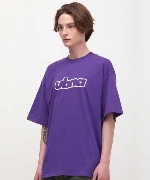 URBANAGE（アーバンエイジ）の「【URBANAGE 】ラインUBNAオーバーティーシャツ / Line UBNA Over T-Shirt (4 Colors)（Tシャツ/カットソー・レディース・ホワイト/ブラック/ブルー/パープル・MEDIUM/LARGE）」の18枚目の写真