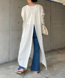 CAPRICIEUX LE'MAGE | コットンネットバックカシュワンピース(ワンピース)