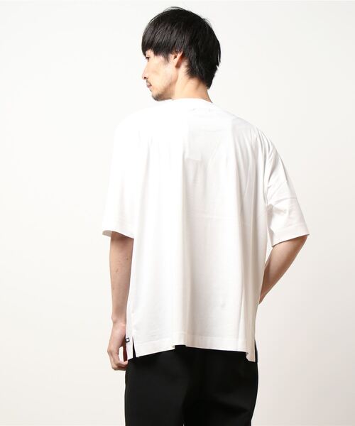 COLONY 2139（コロニートゥーワンスリーナイン）の「《抗菌・防臭》【SMART COLLECTION】抗菌スマートBIG半袖Tシャツ/ビッグシルエット半袖Tシャツ（Tシャツ/カットソー・メンズ・オフホワイト/ブラック/カーキ/ブルー・MEDIUM/X-LARGE/LARGE）」の6枚目の写真