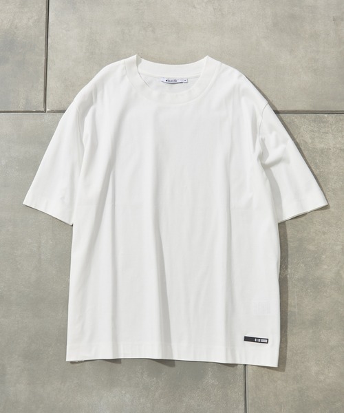 COLONY 2139（コロニートゥーワンスリーナイン）の「《抗菌・防臭》【SMART COLLECTION】抗菌スマートBIG半袖Tシャツ/ビッグシルエット半袖Tシャツ（Tシャツ/カットソー・メンズ・オフホワイト/ブラック/カーキ/ブルー・MEDIUM/X-LARGE/LARGE）」の2枚目の写真