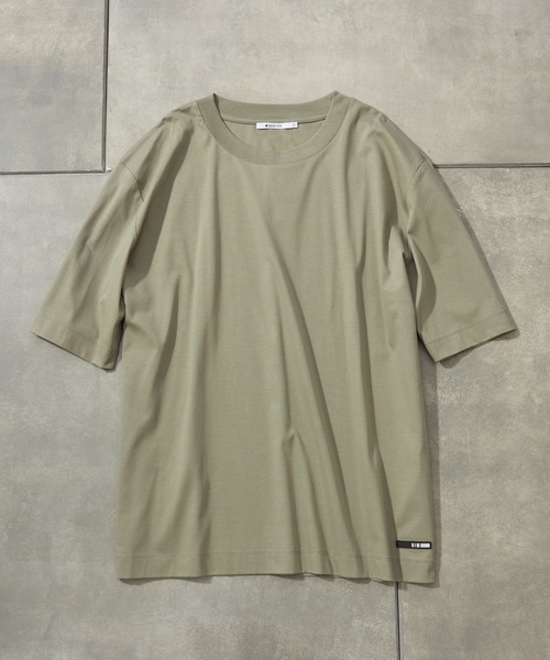 COLONY 2139（コロニートゥーワンスリーナイン）の「《抗菌・防臭》【SMART COLLECTION】抗菌スマートBIG半袖Tシャツ/ビッグシルエット半袖Tシャツ（Tシャツ/カットソー・メンズ・オフホワイト/ブラック/カーキ/ブルー・MEDIUM/X-LARGE/LARGE）」の4枚目の写真