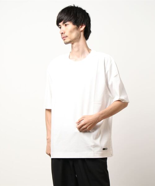 COLONY 2139（コロニートゥーワンスリーナイン）の「《抗菌・防臭》【SMART COLLECTION】抗菌スマートBIG半袖Tシャツ/ビッグシルエット半袖Tシャツ（Tシャツ/カットソー・メンズ・オフホワイト/ブラック/カーキ/ブルー・MEDIUM/X-LARGE/LARGE）」の7枚目の写真