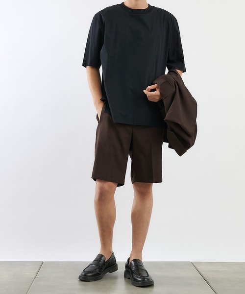 COLONY 2139（コロニートゥーワンスリーナイン）の「《抗菌・防臭》【SMART COLLECTION】抗菌スマートBIG半袖Tシャツ/ビッグシルエット半袖Tシャツ（Tシャツ/カットソー・メンズ・オフホワイト/ブラック/カーキ/ブルー・MEDIUM/X-LARGE/LARGE）」の14枚目の写真